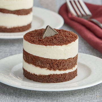 کیک شکلاتی پرسی رژیمی | کتوژنیک و دیابتیک - بسته دو عددی - شیرین اما بدون قند