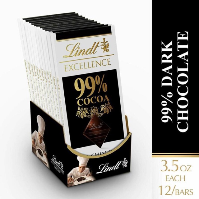 شکلات تلخ 99 درصد لینت - Lindt Excellence