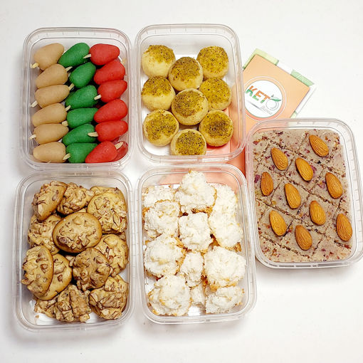 پک به صرفه شیرینی های رژیمی عیدانه | کتوژنیک و دیابتیک