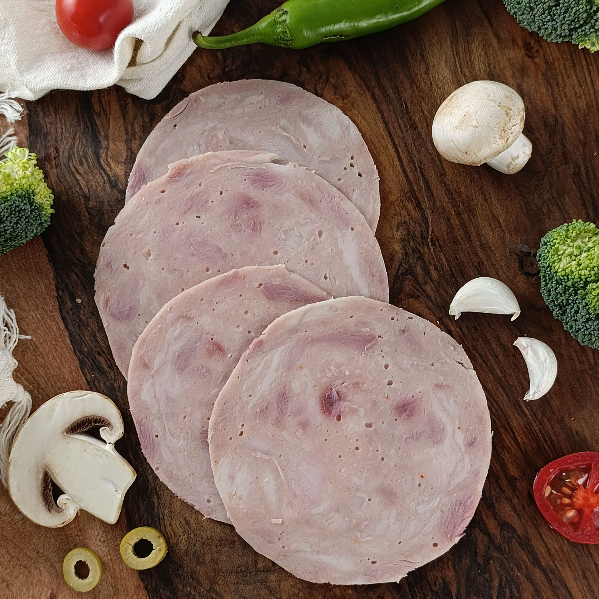 ژامبون بوقلمون 95 درصد رژیمی (کتوژنیک)- 0.5 و 1 کیلویی