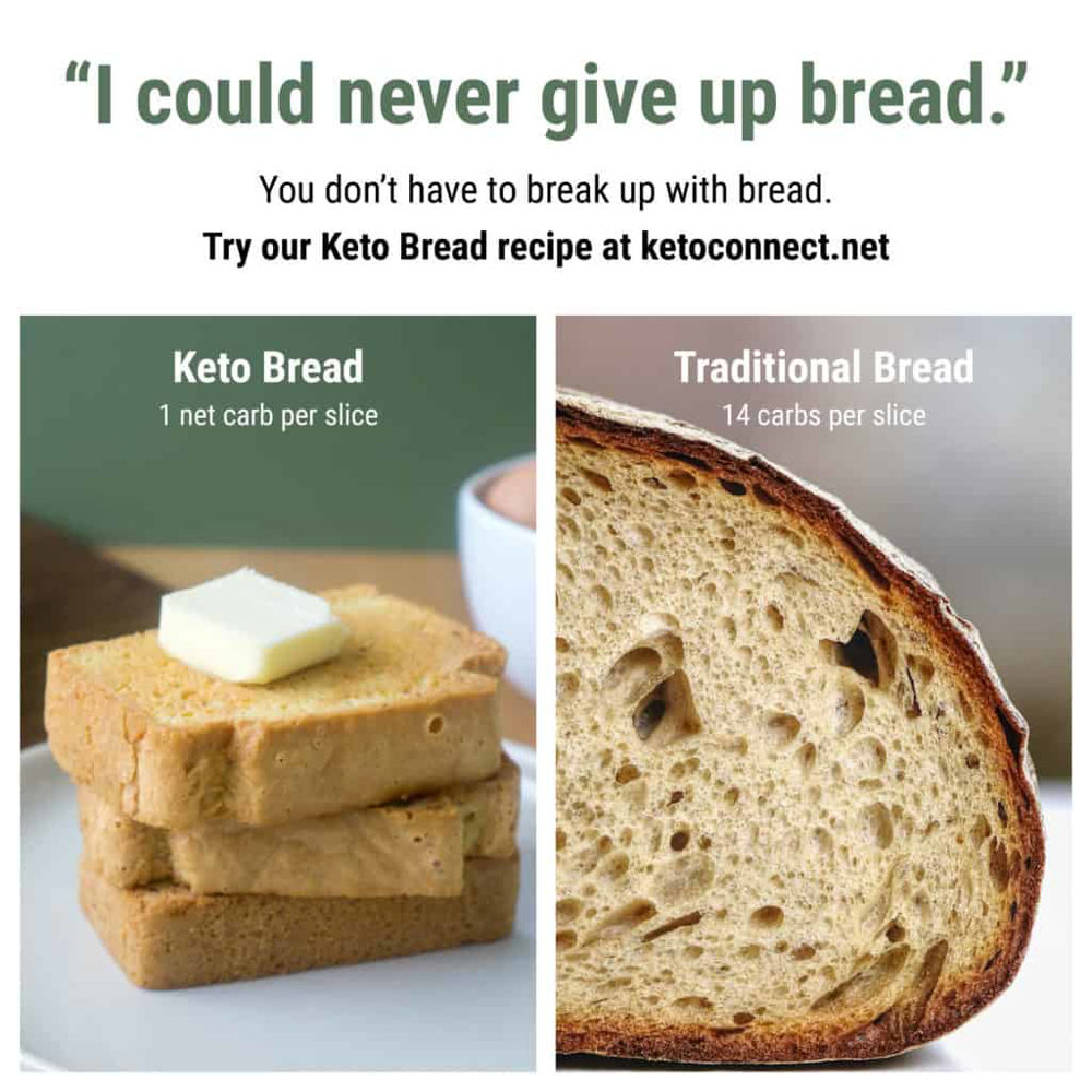 فواید نان کتوژنیک نسبت به نان معمولی